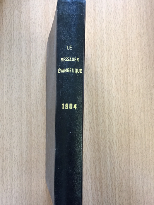 Occasion - Le messager évangélique 1904