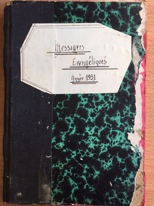 Occasion - Le messager évangélique 1931