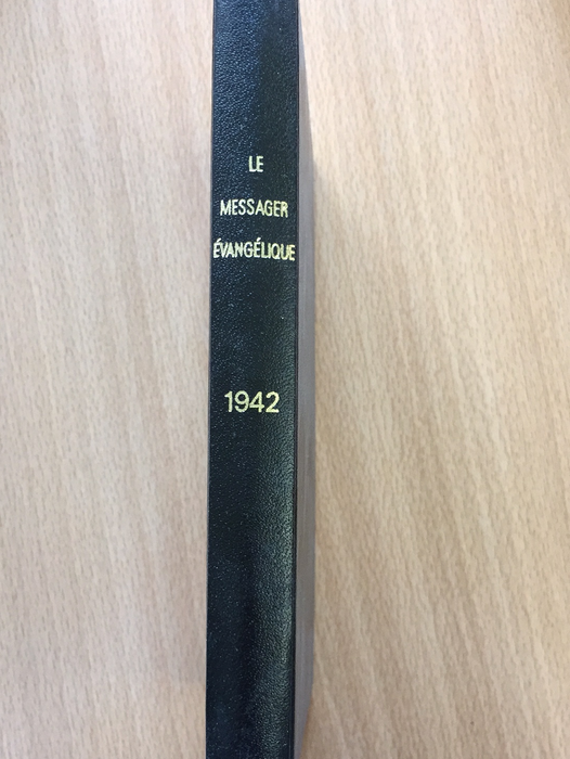 Occasion - Le messager évangélique 1942