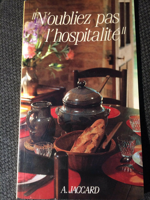 N'oubliez pas l'hospitalité