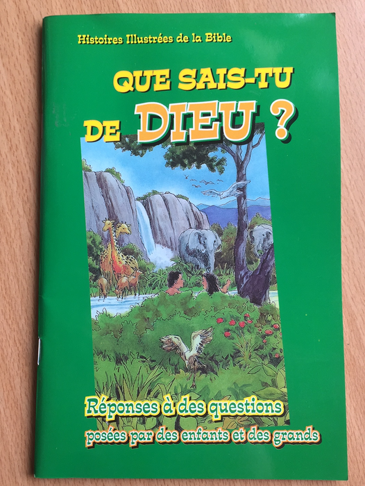 Que sais-tu de Dieu ?