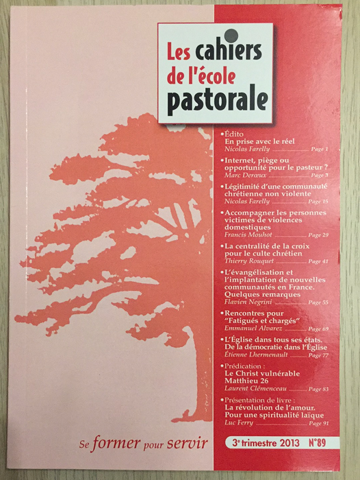 Occasion - Les cahiers de l'école pastorale - 89