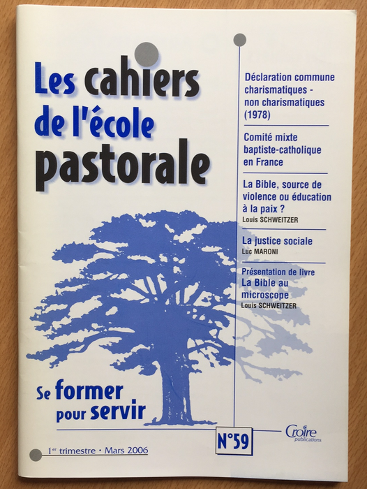 Occasion - Les cahiers de l'école pastorale - 59