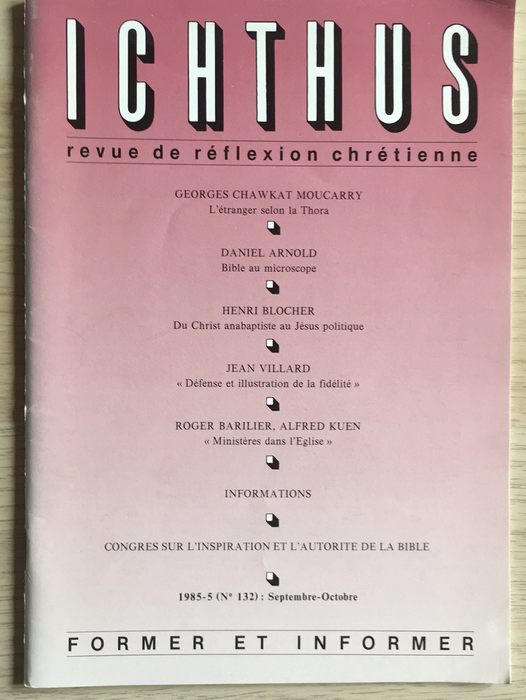 Occasion - Ichthus N°132
