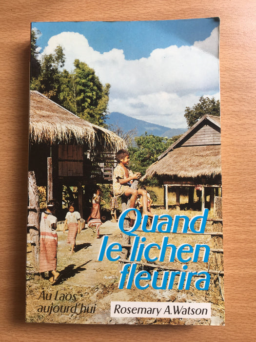 Quand le lichen fleurira