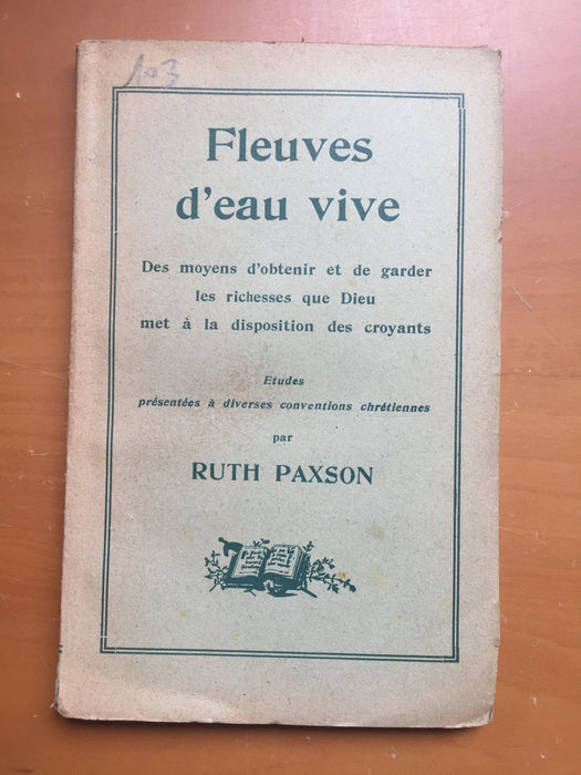 Fleuves d'eau vive