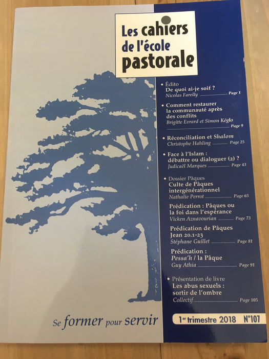 Occasion - Les cahiers de l'école pastorale - 107
