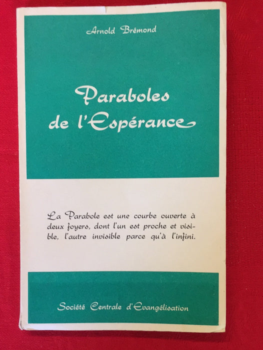 Occasion - Paraboles de l'Espérance