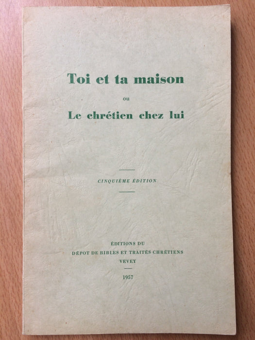 Toi et ta maison