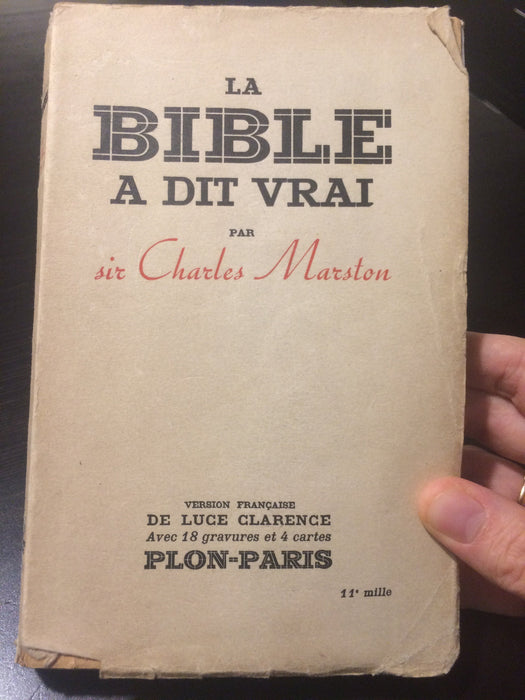 La Bible a dit vrai