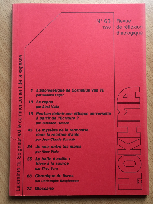 Occasion - Hokhma n°63