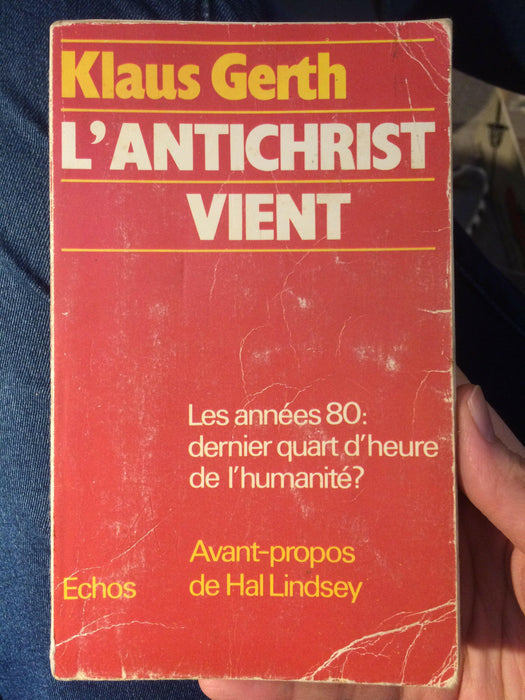 Occasion - L'antichrist vient (théologie douteuse)