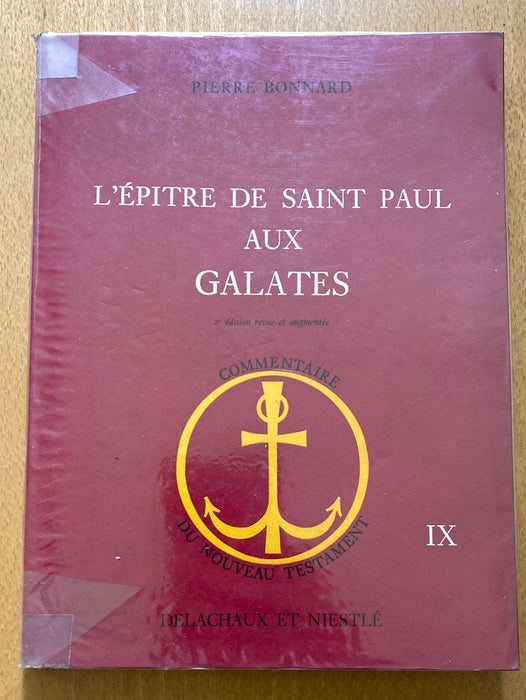 L'épître de Saint-Paul aux Galates