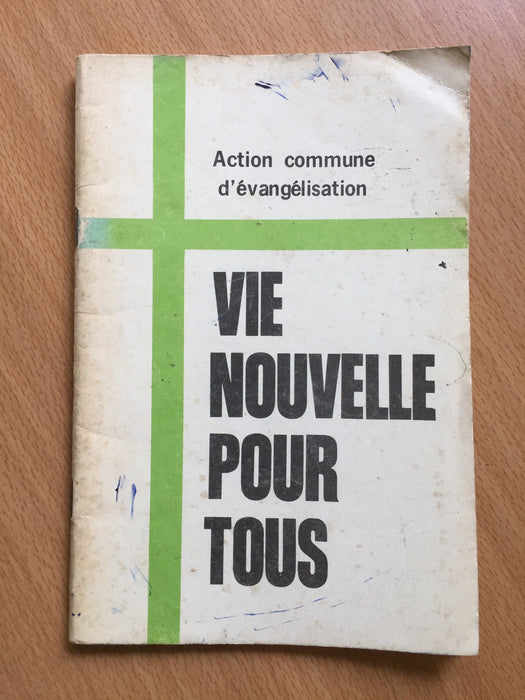 Occasion - Vie nouvelle pour tous