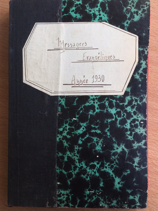 Occasion - Le messager évangélique 1930