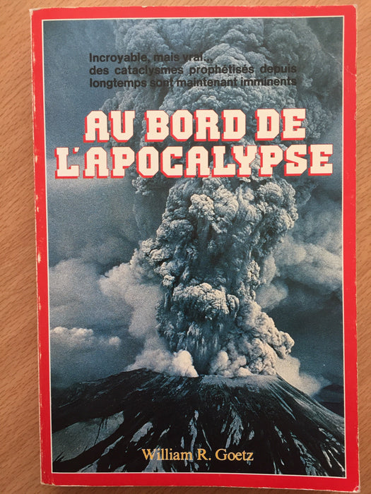 Occasion - Au bord de l'apocalypse (Théologie inconnu) (surligné)