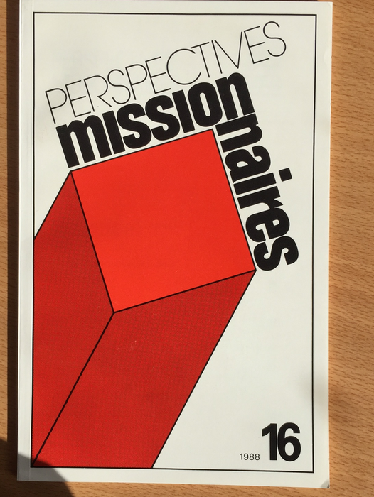 Occasion - Perspectives missionnaires 1988-16