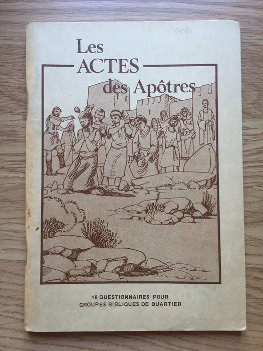 Occasion - Les actes des apôtres [KUNZ Marilyn]