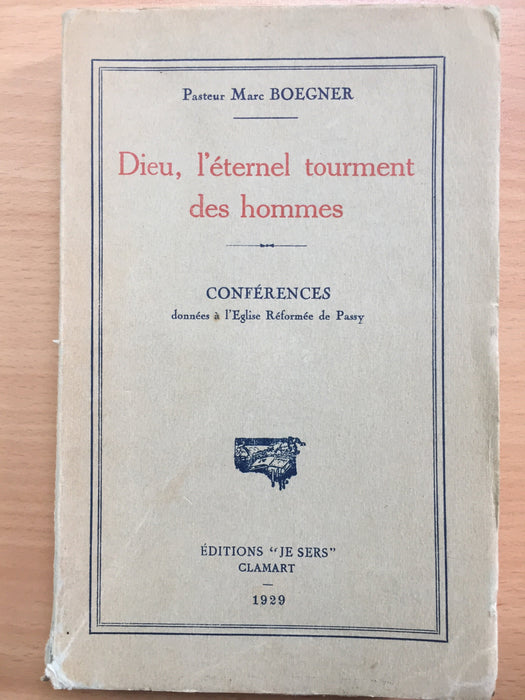 Occasion - Dieu, l'éternel tourment des hommes