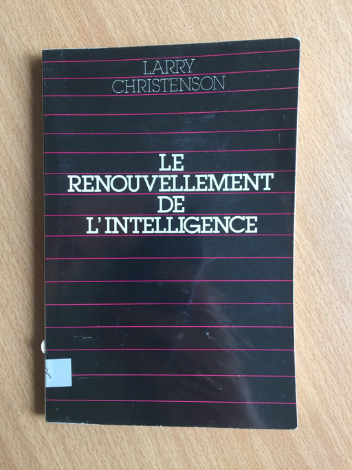 Le renouvellement de l'intelligence