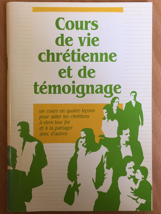 Cours de vie chrétienne et de témoignage