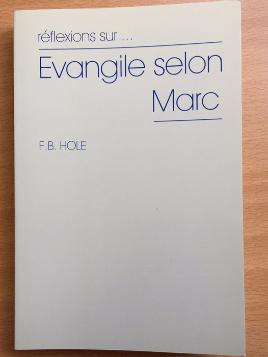Réflexions sur l'Evangile selon Marc