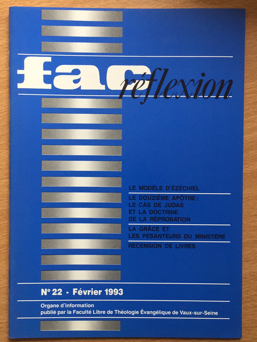 Occasion - Fac réflexion vol.22 1993