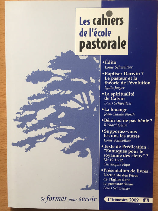 Occasion - Les cahiers de l'école pastorale - 71