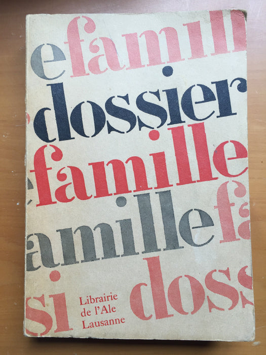 Occasion - Dossier famille