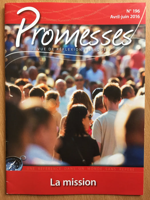 Occasion - Promesses N°196 - La mission