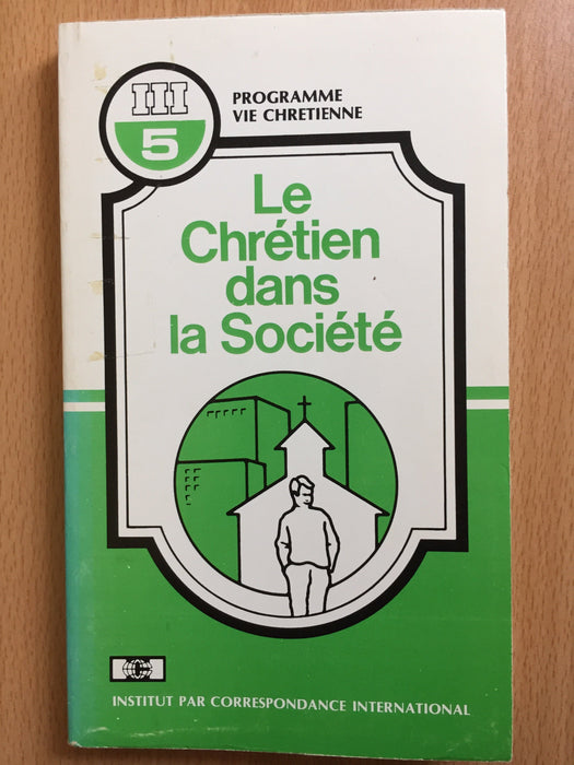 Occasion - Le chrétien dans la société