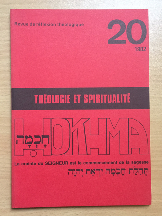 Occasion - Hokhma n°20