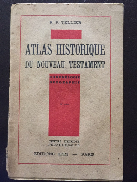Occasion - Atlas historique du Nouveau Testament