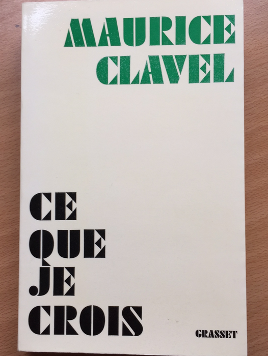 Occasion - Ce que je crois [CLAVEL]