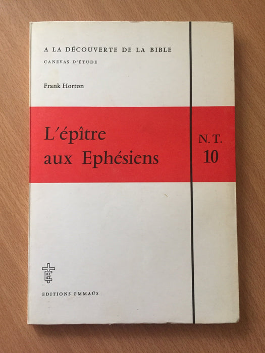 Occasion - L'épître aux Ephésiens N. T. 10