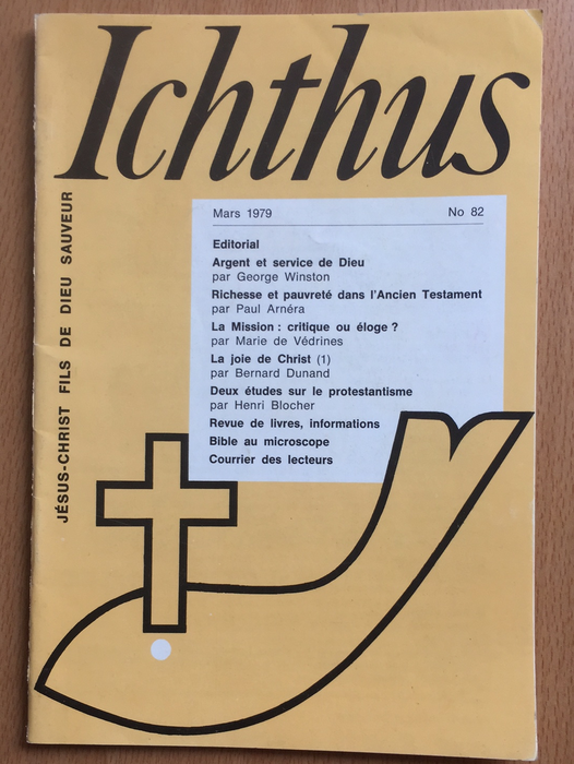 Occasion - Ichthus N°82
