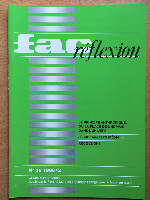 Occasion - Fac réflexion vol.36 1996