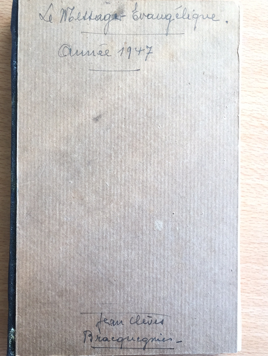 Occasion - Le messager évangélique 1947