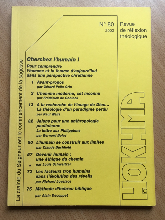 Occasion - Hokhma n°80