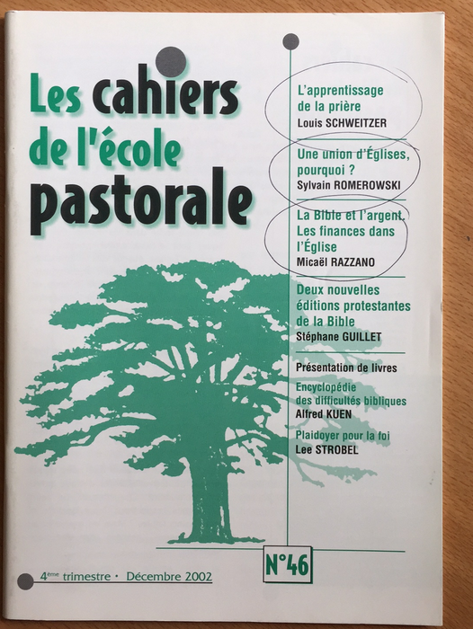 Occasion - Les cahiers de l'école pastorale - 46