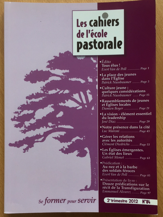Occasion - Les cahiers de l'école pastorale - 84