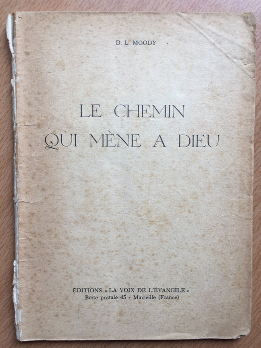 Le chemin qui mène à Dieu
