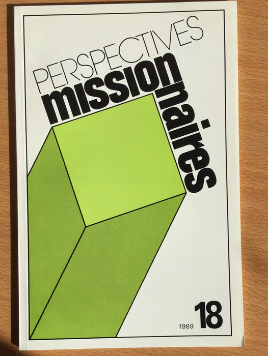 Occasion - Perspectives missionnaires 1989-18