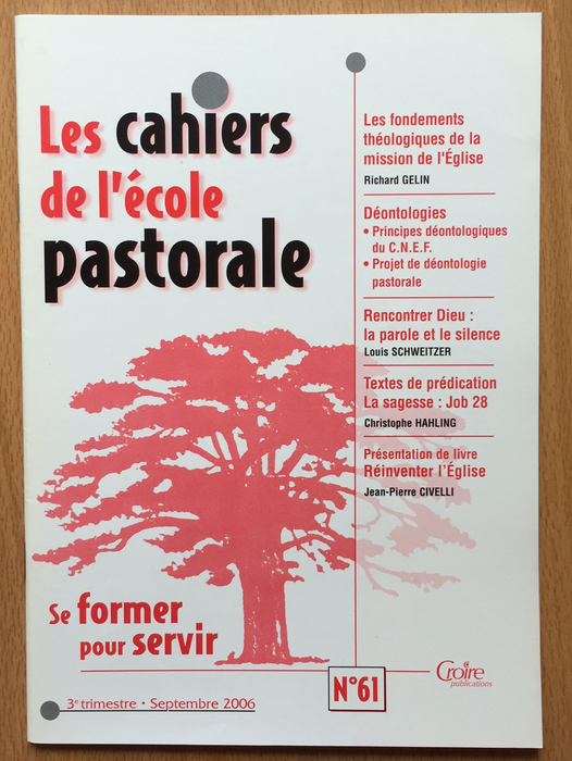 Occasion - Les cahiers de l'école pastorale - 61