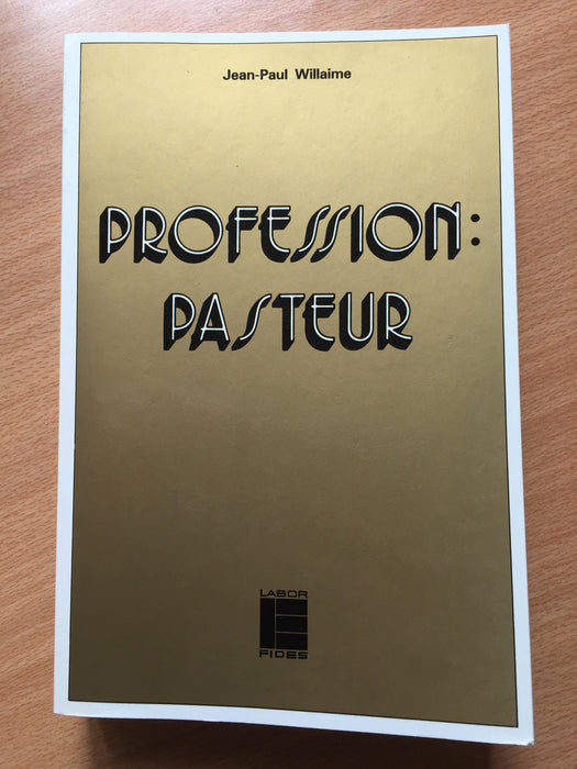 Occasion - Profession : Pasteur