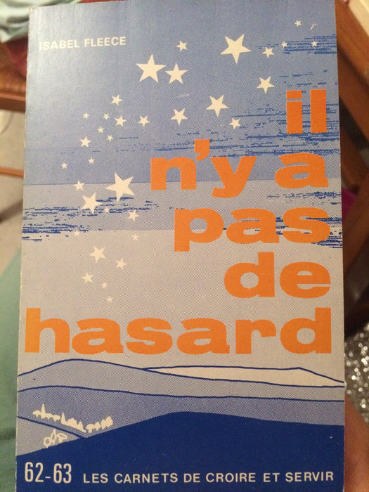 Il n'y a pas de hasard