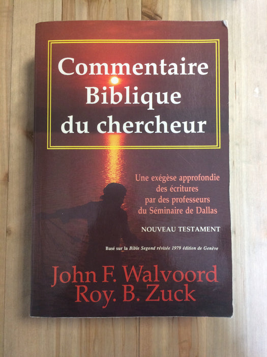 Commentaire Biblique du Chercheur