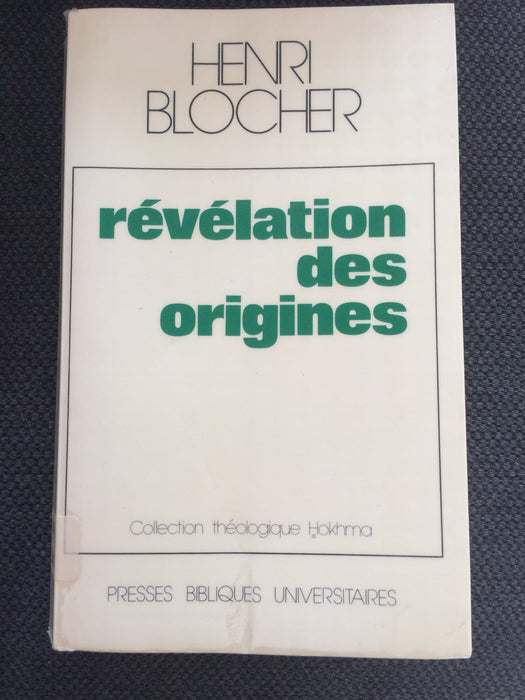 Révélation des origines