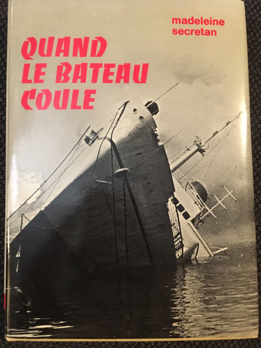 Quand le bateau coule