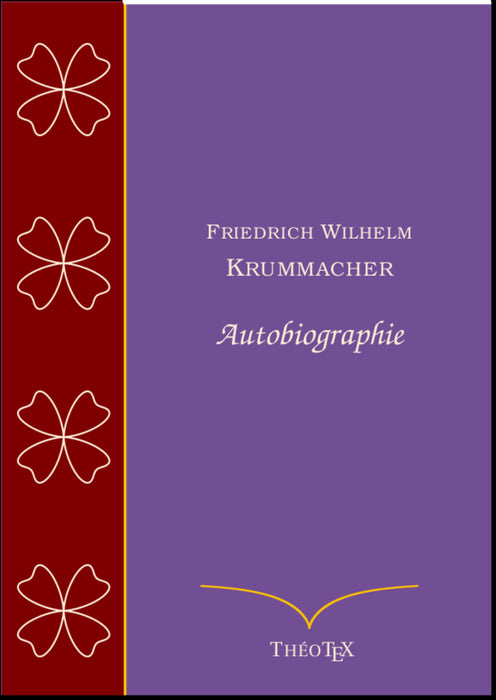 Ebook - Friedrich Wilhelm Krummacher, autobiographie